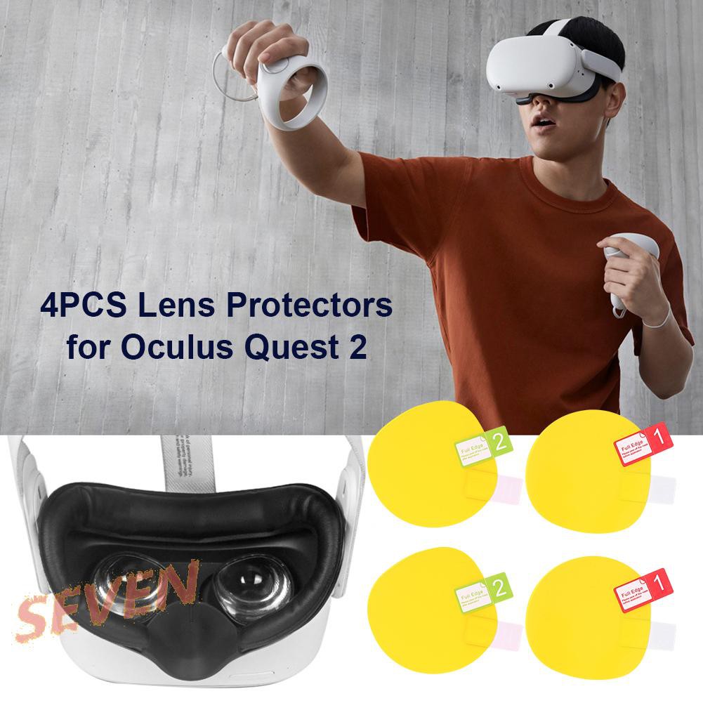 Bộ 4 Miếng Dán Bảo Vệ Chống Trầy Cho Tai Nghe Oculus Quest 2 1 Rift S Vr