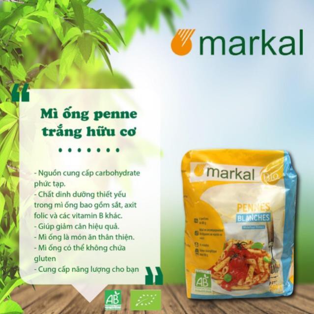 NUI ỐNG TRẮNG HỮU CƠ MARKAL 500gr