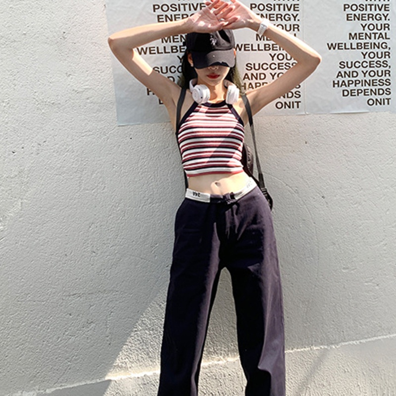 Quần Baggy Jeans Dài Ống Rộng Thời Trang Đường Phố Cho Nữ
