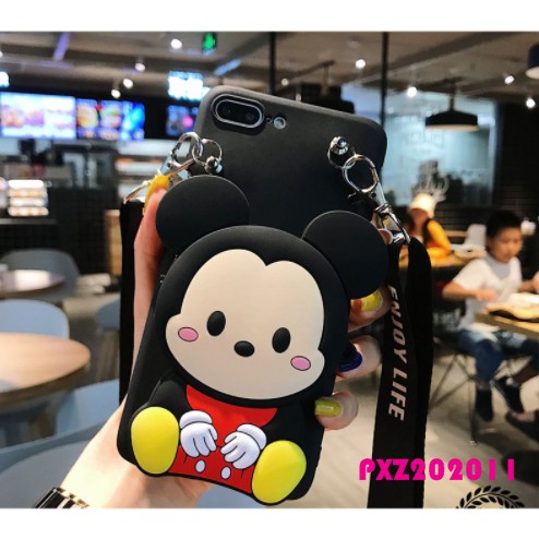 Ốp điện thoại silicon có dây đeo cho Iphone 11 11 pro 11 promax 12 mini 12 Pro 12 pro Max