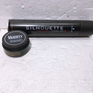 COMBO SÁP VUỐT TÓC VARIETY VÀ GÔM XỊT TÓC SILHOUETE