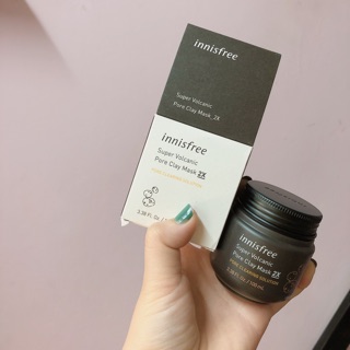 MẶT NẠ ĐẤT SÉT INNISFREE JEJU VOLCANIC PORE CLAY MASK 2X