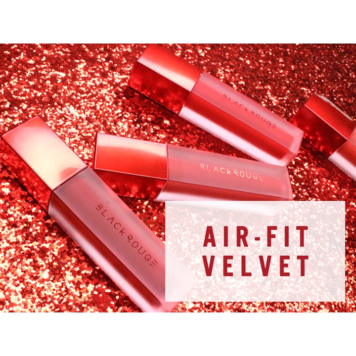 Son kem lì Black Rouge Air Fit Velvet Tint Ver 1 - The Red