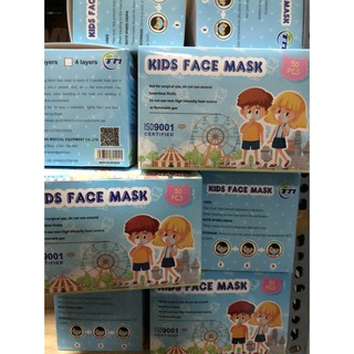 Khẩu Trang Trẻ Em KIDS FACE MASK Hộp 50 Cái