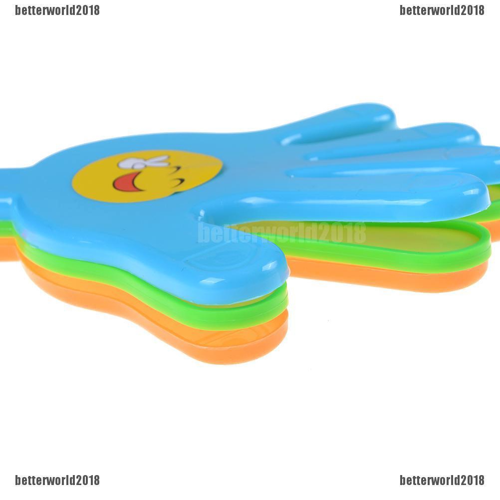 Đồ chơi vỗ tay hình bàn tay bằng nhựa dùng cổ vũ ngộ nghĩnh đáng yêu cho bé