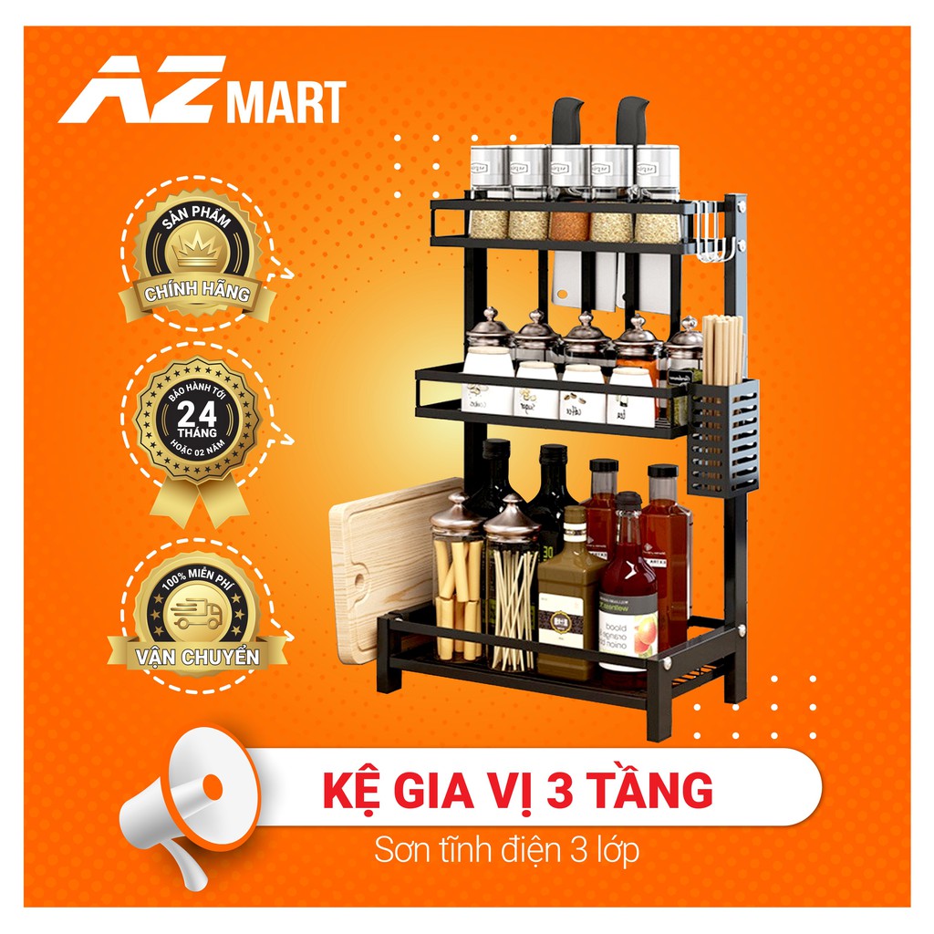 Kệ Gia Vị, Kệ Đựng Gia Vị Cho Nhà Bếp Siêu Tiện Dụng