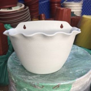10 chậu ốp tường cao cấp 24cm x15cm x14cm