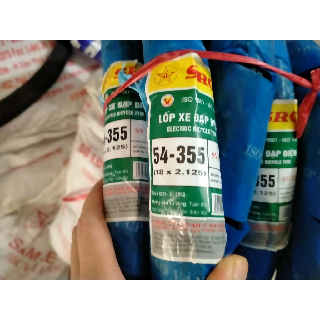 LỐP, VỎ XE ĐẠP ĐIỆN SAO VÀNG 18x2.125