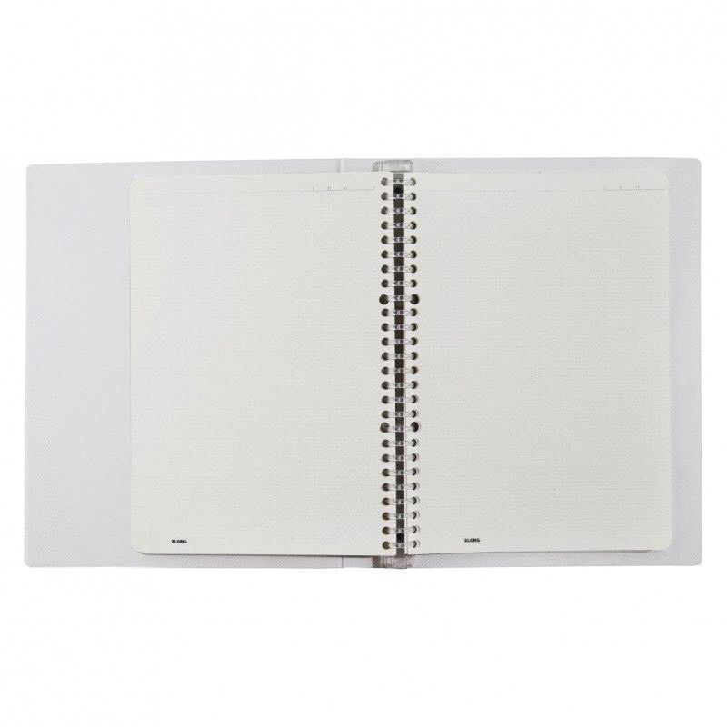 Sổ Còng Nhựa size B5 Binder File Caro 544 và Dot Grid 80Tr - 545