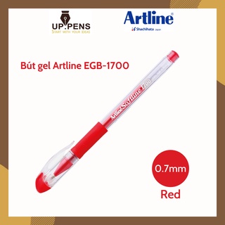 Bút gel artline egb-1700 - màu đỏ