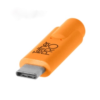 Dây Tether Tools - Cáp TetherPro USB 3.0 to USB C - Dài 4.6m - Màu Cam