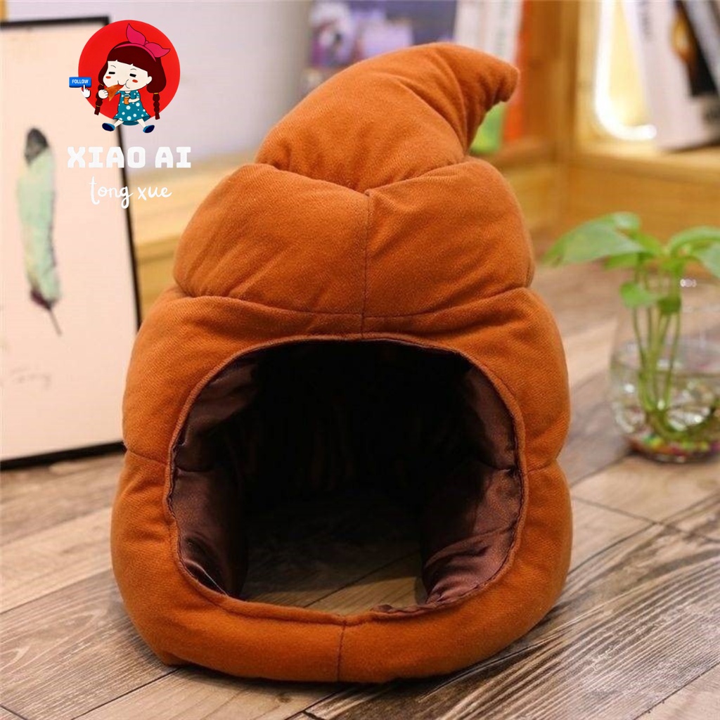 Mũ SHIT Cute  Shit Dễ Thương Sáng Tạo & Giữ Ấm