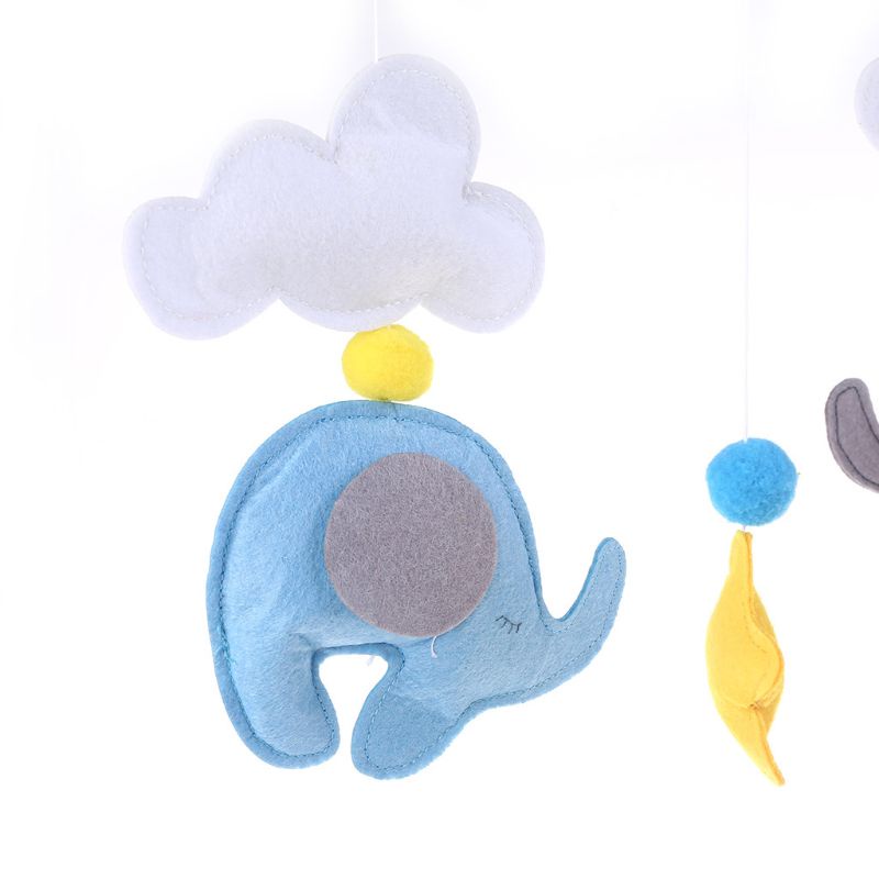 Chuông Gió Lục Lạc Di Động Hình Đám Mây Ngôi Sao / Đám Mây Handmade Treo Giường Trẻ Em Trang Trí Phòng Ngủ