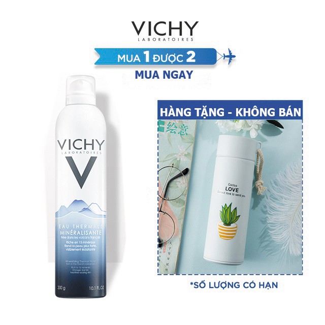 Nước Khoáng Dưỡng Da Vichy Mineralizing Thermal Water 300ml