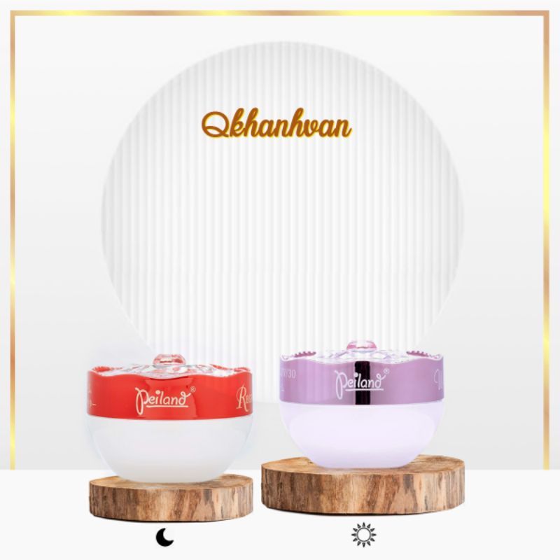 Bộ Kem Dưỡng Cao Cấp Peiland Hoa Hồng 4 in 1 Đêm &amp; Ngày