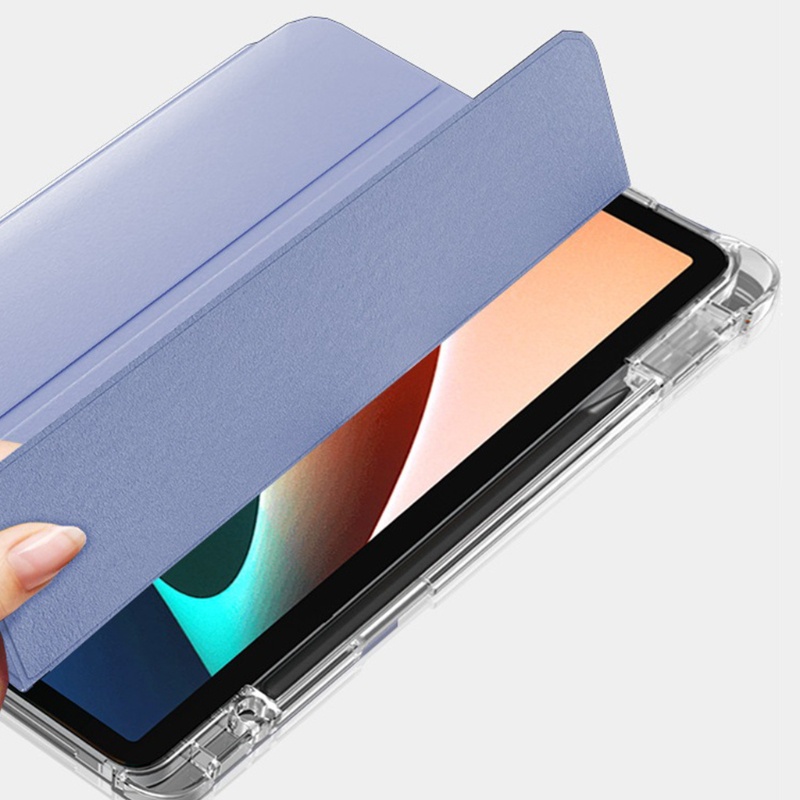 Bao Da Máy Tính Bảng Nắp Gập Chống Sốc Có Ngăn Đựng Bút Cho MiPad 5 Pro / Mi Pad 5pro11 inch