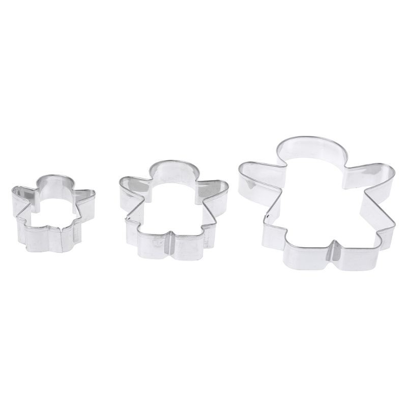 3 Khuôn Làm Bánh Quy Bằng Thép Không Gỉ
