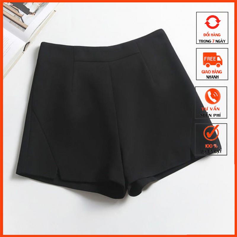 MẶC LÀ SANG quần short nữ, short đùi nữ cá tính sang chảnh phong cách hiện đại chất tuyết mưa mã 203XMTK