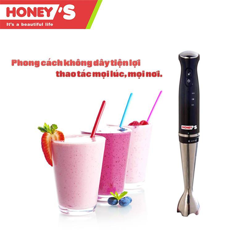 Máy xay cầm tay sạc pin Honeys HO-HB031C