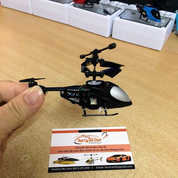 [RUBYRC] Máy bay trực thăng mini QS5010 3.5 kênh đầu nhọn tại RUBYRC