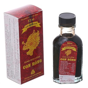 Dung dịch nước uống CON RỒNG - Tăng cường sức khỏe đường ruột - Lạnh bụng - Ăn không tiêu Mekophar