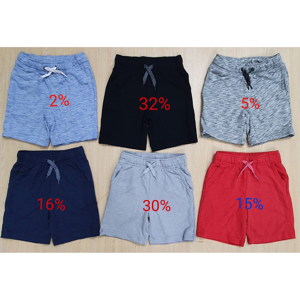 * Mã H231: Short cotton da cá bé trai Cat & Jack, hàng VN xuất xịn BC 7807