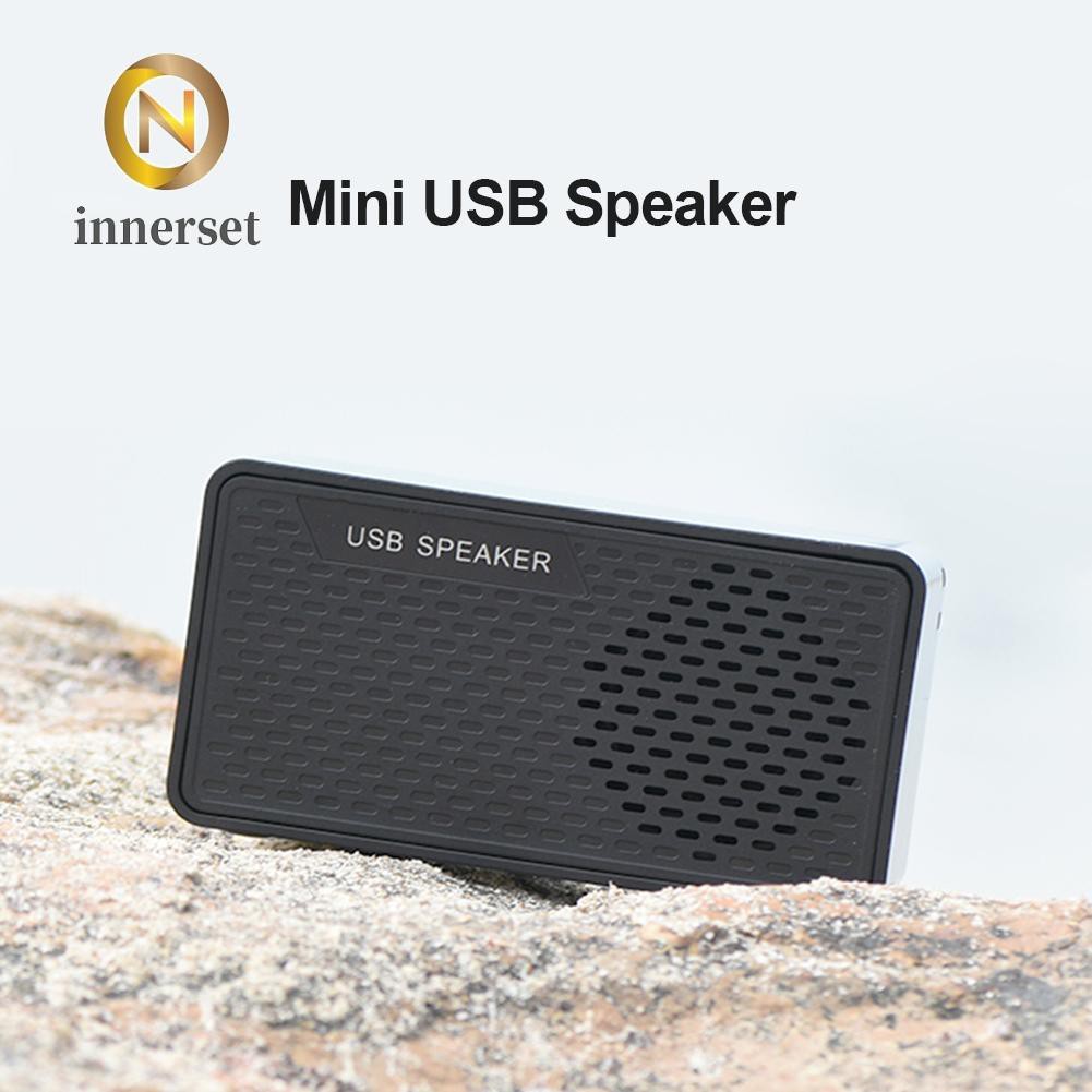 Loa Mini Có Dây Cổng Usb 3w Cho Máy Tính