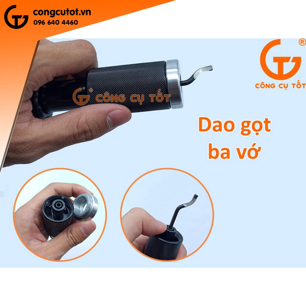 Dụng cụ cắt ống inox, ống thép, ống đồng, ống nhôm 5-25mm Đài Loan TOP ABT-2406BVN tặng kèm dao gọt ba vớ