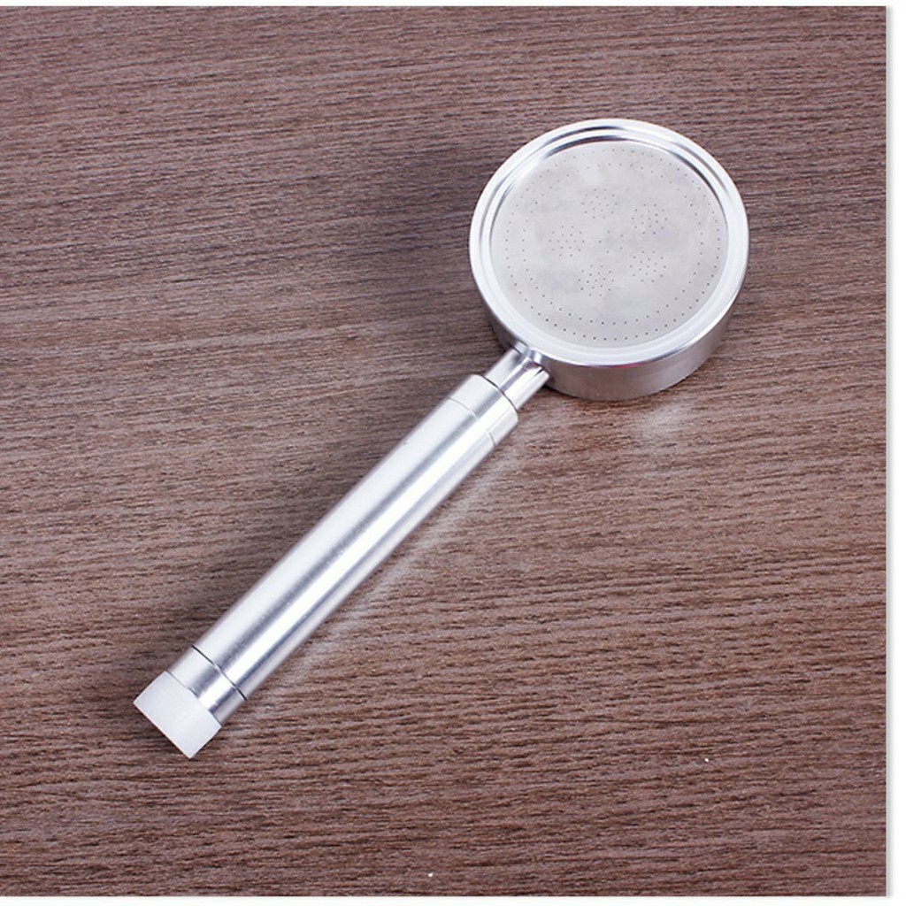 Bộ vòi sen tăng áp - Tay sen Tăng Áp Nhôm Hoặc INOX Tròn - Tăng Áp Lên Tới 300%