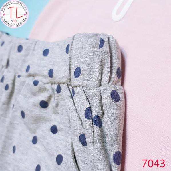 Thời Trang Trẻ Em -Set đồ bộ họa tiết đính tua rua quần chấm bi– Quần Áo Bé Trai - Bộ Bé Trai - Quần Áo Bé Gái - Bộ Bé