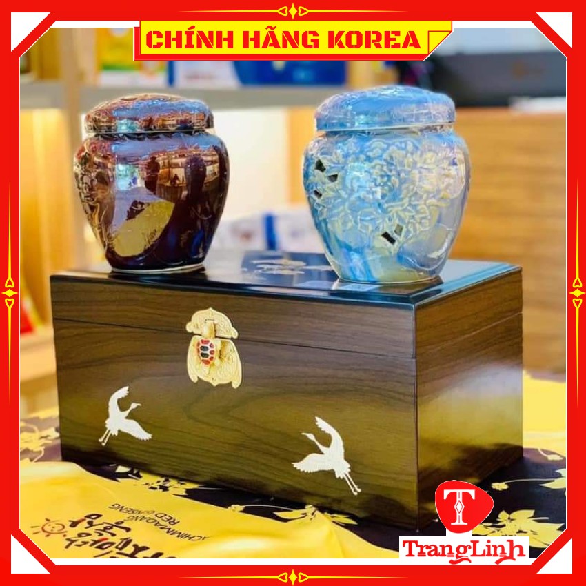 Cao sâm hàn quốc hũ đôi Achimmadang - Cao hồng sâm thượng hạng 2 hũ x 500gr - tranglinhkorea