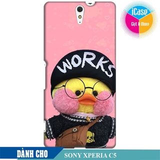 Ốp lưng nhựa cứng nhám dành cho Sony Xperia M4 in hình Fanfan