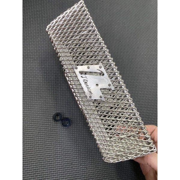 Rổ titan trước cho fu led , raider , vario , satria , mxking ,  raider xăng cơ , raider crab , sirus , wave