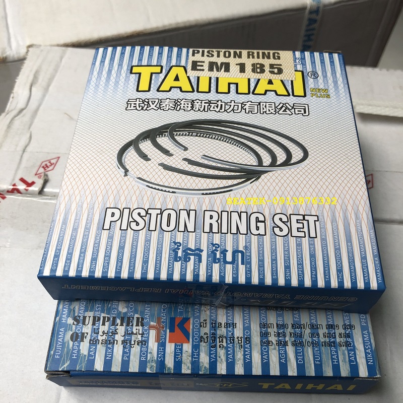 Bộ hơi Xy lanh, Piston , Bạc séc măng máy D6, D9, D10, R175A, EM185, EM190