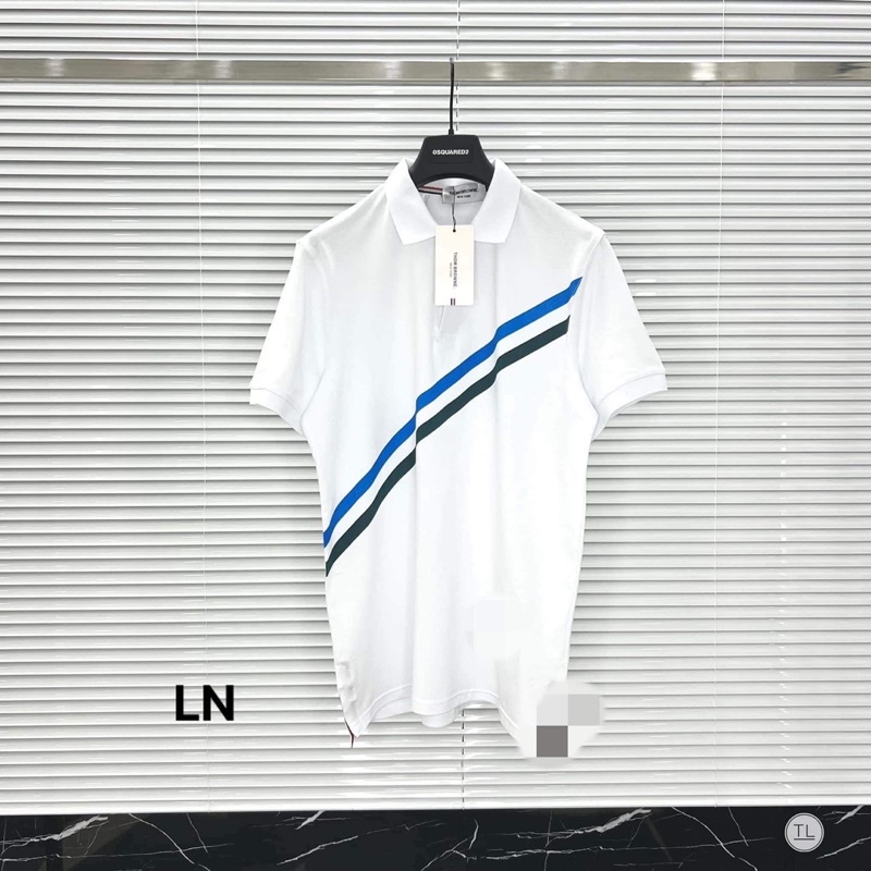 Áo polo viền xanh LN12