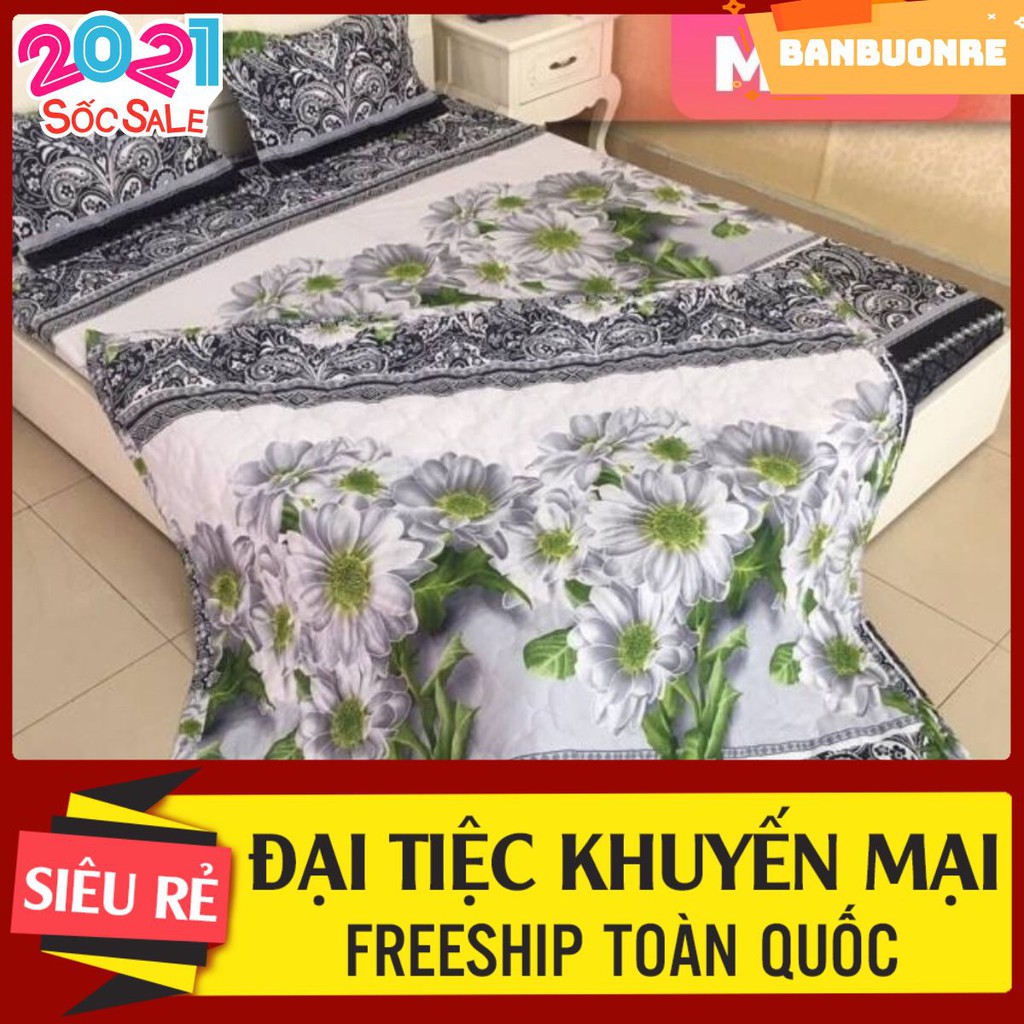 Thanh lý lỗ Chăn hè thu trần bông poly 1m8x2m trần 2 mặt CHBBR2350