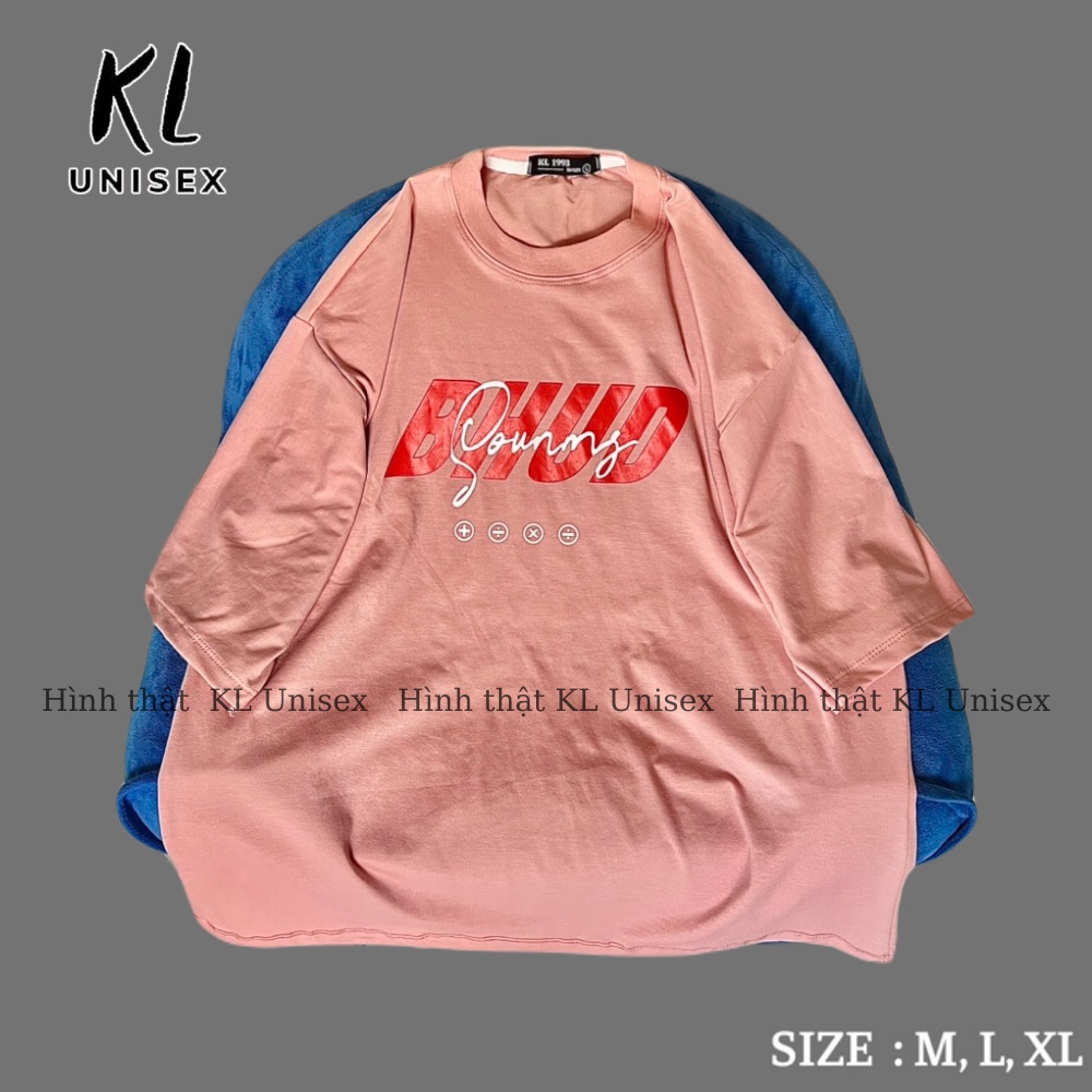 Áo Thun Áo Phông Tay Lỡ From rộng  KL Unisex