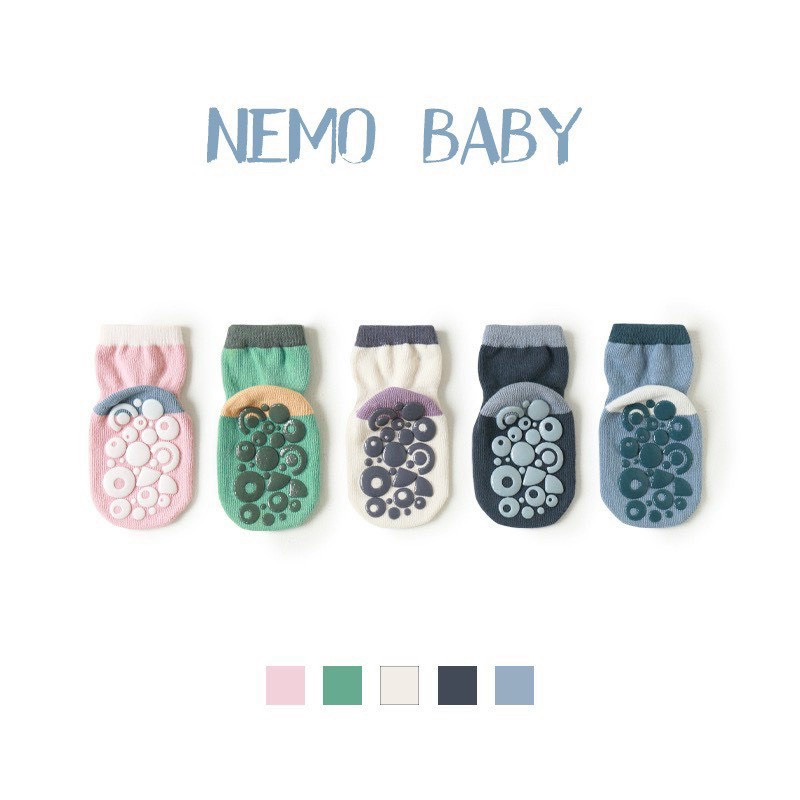 TẤT NEMOBABY CHỐNG TRƯỢT CHO  BÉ TỪ 0-5 TUỔI