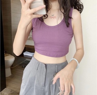 [Greenmango] Áo ba lỗ croptop