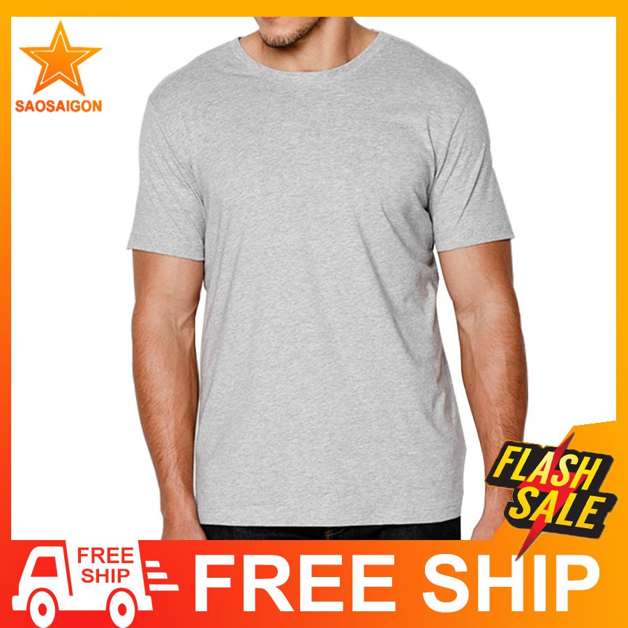 Áo thun nam cổ tròn vải cotton co giãn SL176 STARLORD | BigBuy360 - bigbuy360.vn