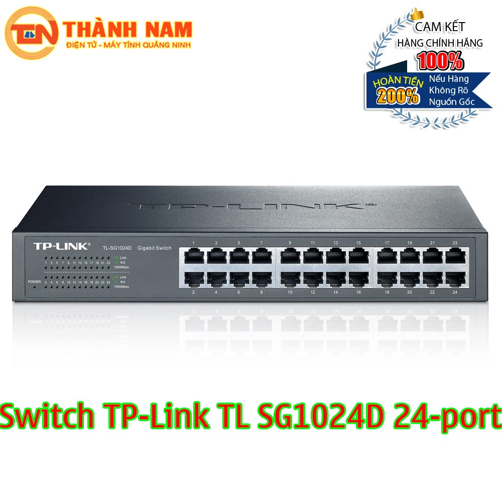 [FREESHIP 99K]_Switch TP-Link TL SG1024D 24-port 10/100Mbps Gigabit