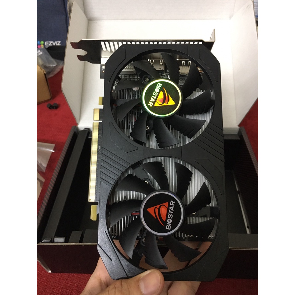 VGA PC, card màn hình, card đồ họa Radeon RX560 4GB Biostar Gaming - Hàng chính hãng