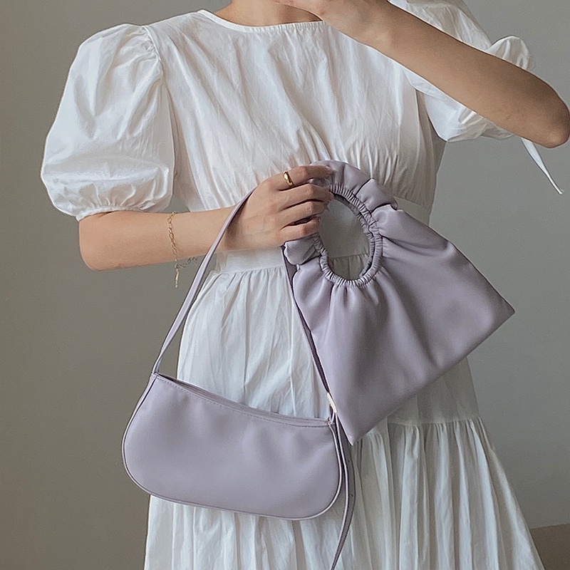 Túi Đựng Điện Thoại mini Xếp Ly Hình Đám Mây Dễ Thương Cho Bạn Gái