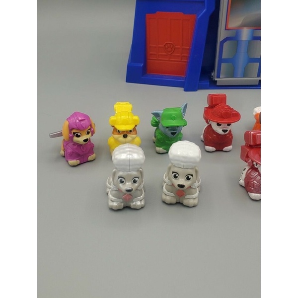 Đồ chơi Paw patrol: Các chú chó cứu hộ mini đáng yêu có bi sắt dưới chân