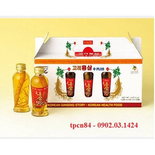 Nước Hồng Sâm Có Củ Cao Cấp Hàn Quốc (Date mới 2024)
