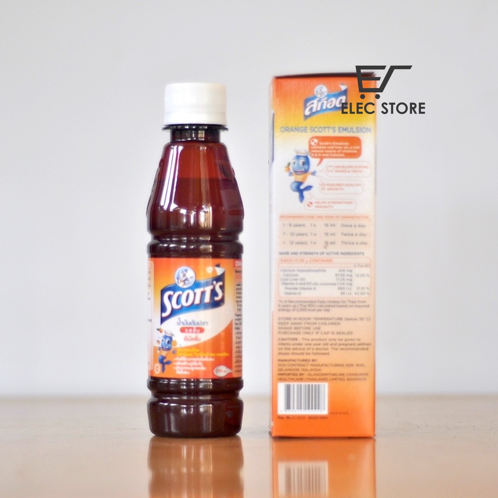 Siro giúp bé ăn ngon chóng lớn SCOTT'S 200ml Thái Lan | BigBuy360 - bigbuy360.vn