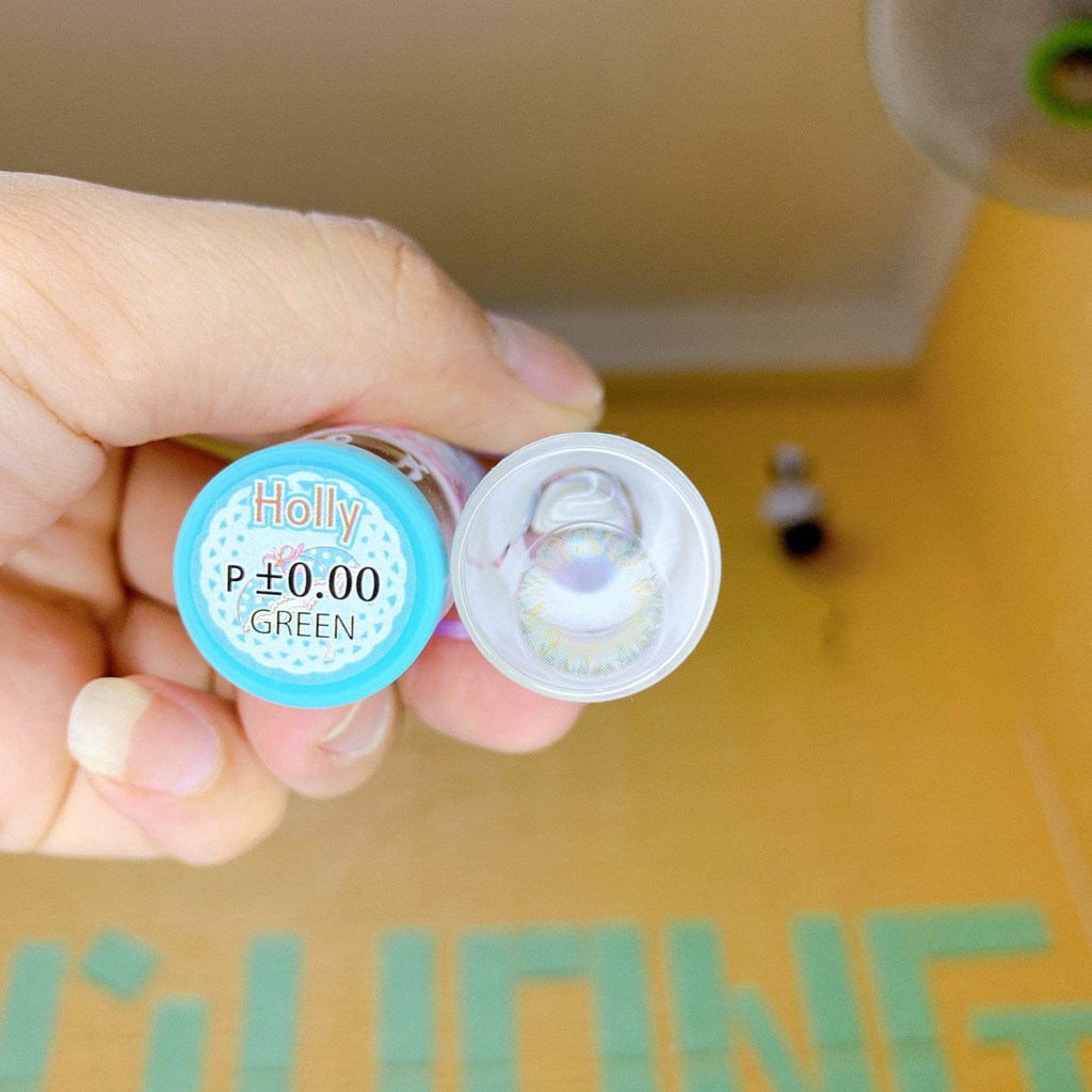 {Không độ}- Green- Lens Xanh Lá