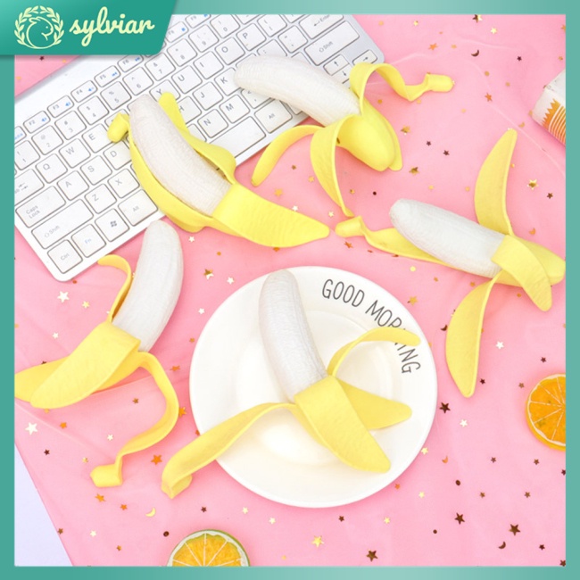 Đồ Chơi Bóp Hình Trái Chuối Giúp Giải Tỏa Căng Thẳng