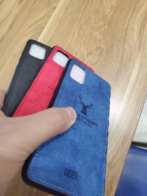 Ốp lưng Samsung A51 / A71 / A52 chống sốc vải đầu hươu cao cấp