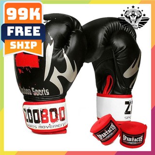 FREESHIP🎁 Găng tay đấm bốc Zooboo chữ Z ⚡giá rẻ 2021⚡ Bao tay boxing tập đấm võ thuật kickfit | hn & tphcm